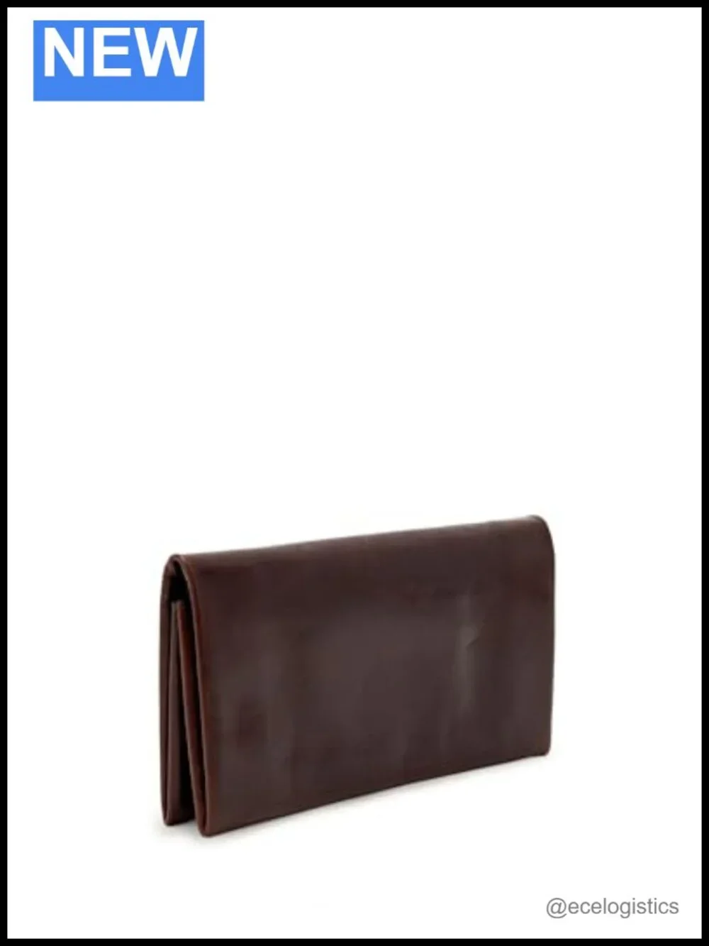 AllSaints Harluna Clutch Cognac Brown One Size